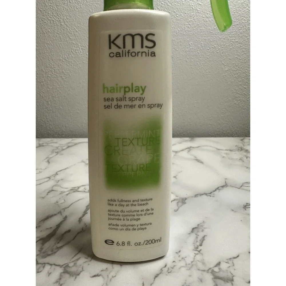 KMS California Hairplay Sea Salt‎ Spray. Styling Spray. New 6.8oz